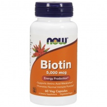  Now Foods Biotin 5000  60 